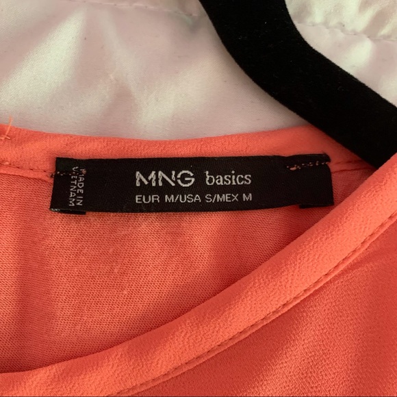 Bright Coral Medium MNG Tank Top - Picture 5 of 6